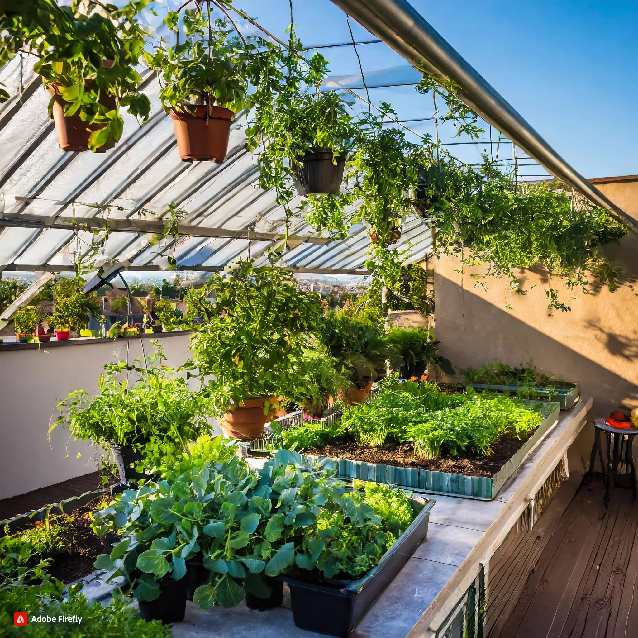 rooftop garden summer survival tips