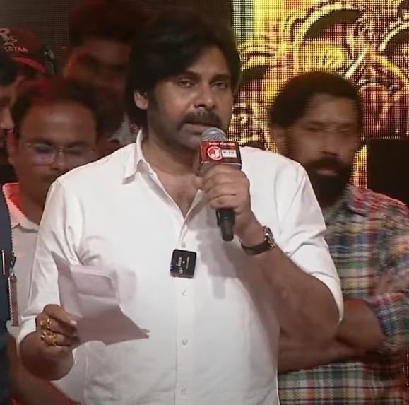 Capture Pawan Kalyan’s Inspiring Words at Hari Hara Veera Mallu