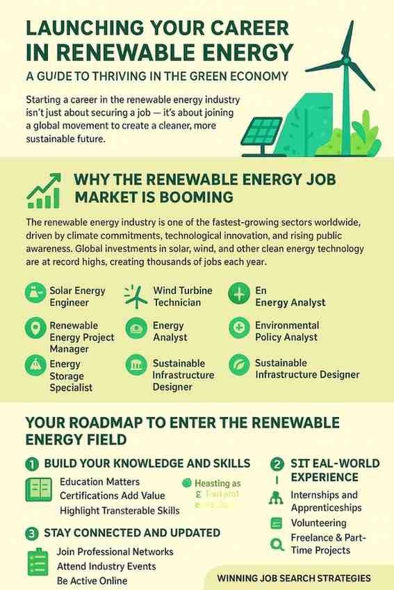 Renewable Energy Jobs: Your Guide to a Career in Sustainable Energy 3 renewable job careers