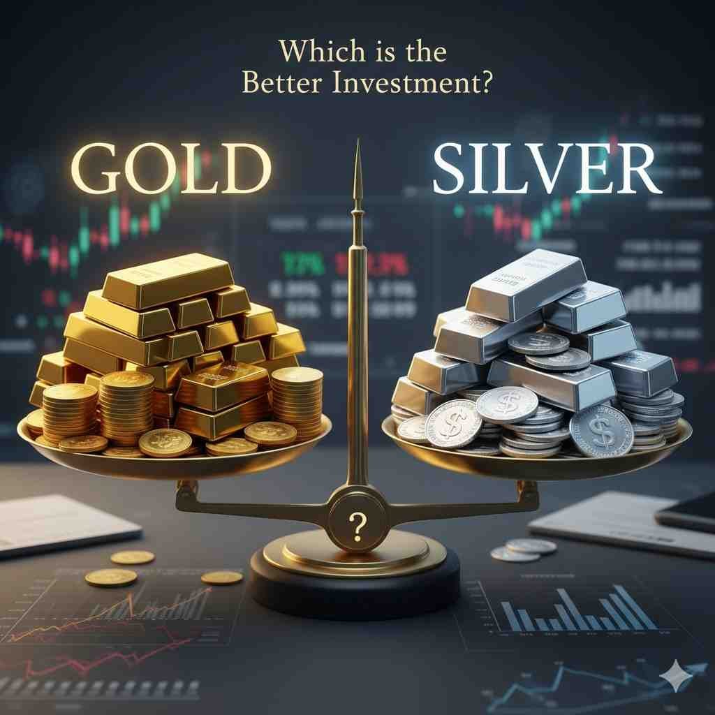 Gold vs. Silver: Which is the Better Investment? 2 Gold vs. Silver: Which is the Better Investment?