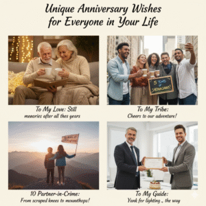 100+ Unique Anniversary Wishes for Everyone You Know Unique Anniversary Wishes for Everyone in Your Life