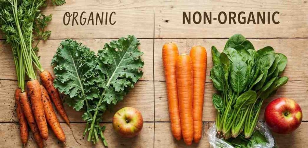 organic vs nonorganic